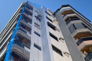 Pintura e reforma de fachada Condomínio Canrobert