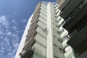 Pintura e reforma de fachada Condomínio Solar dos Coqueiros