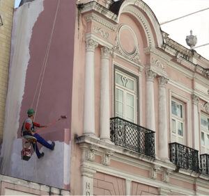 Reforma e recuperação da fachada do Hotel Vila Galé no Centro do Rio de Janeiro
